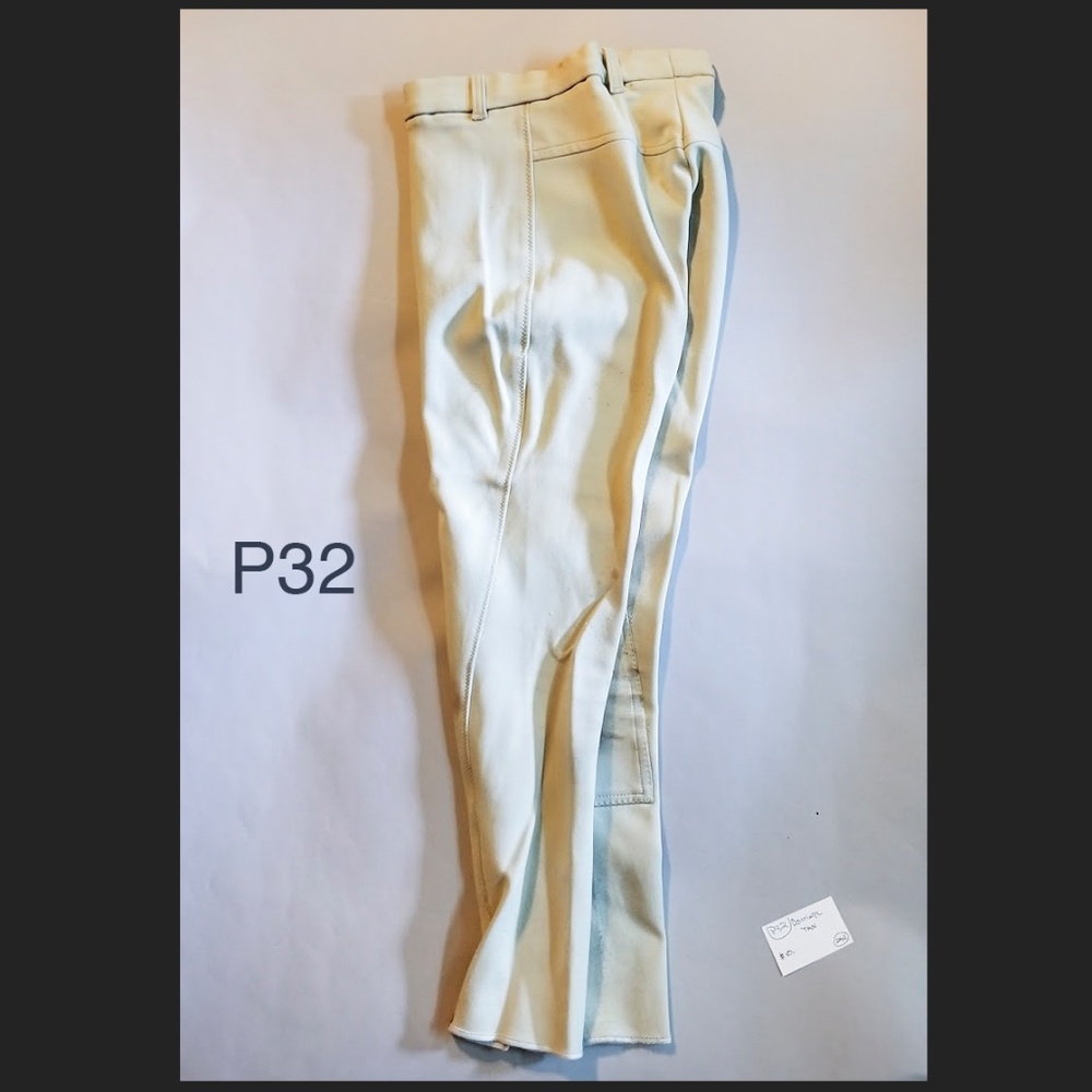 P32-USED Tan riding breech Gorrange